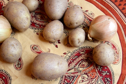 pre-cut potatoes